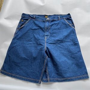 Caterpillar Cat Shorts Workwear Carpenter Style Size 38 High Waist 100% Cotton